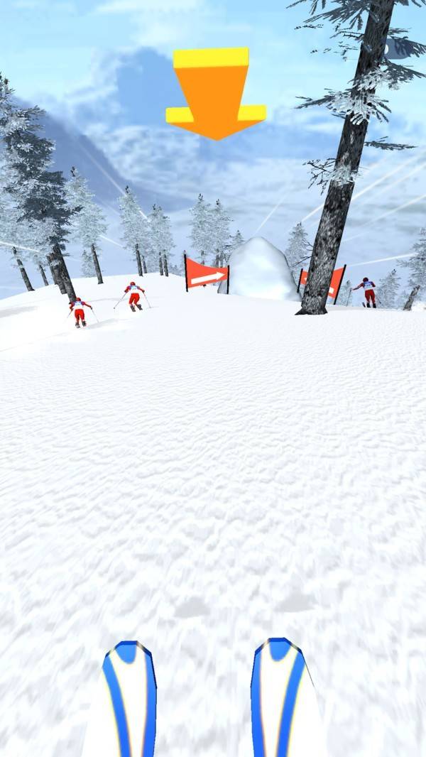 滑雪冲刺截图