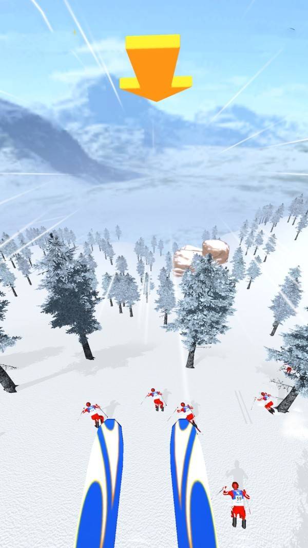 滑雪冲刺截图